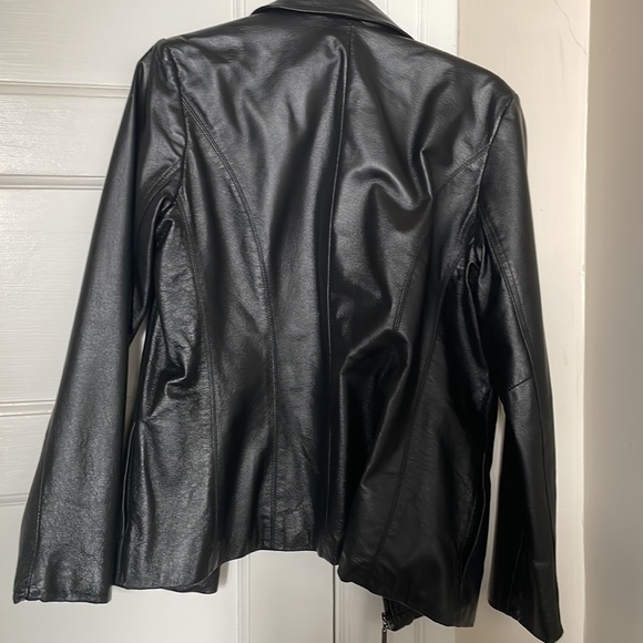 NY Company Vintage Leather Jacket - Picture 3 of 4
